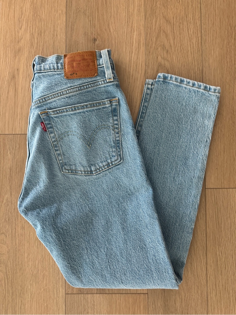 Levi's Light Blue Women's Straight Jeans